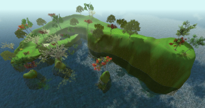 Hole 3 in-game view 1