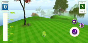Hole 3 in-game view 3