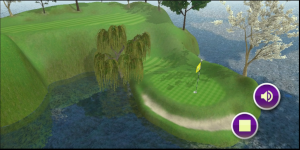 Hole 5 in-game view 3