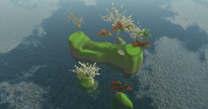 Hole 6 in-game view 1
