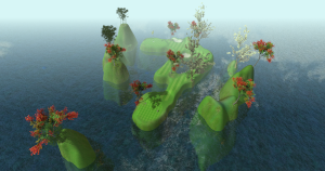 Hole 8 in-game view 1