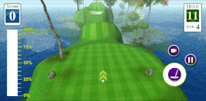 Hole 8 in-game view 3