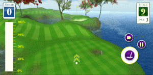 Hole 9 in-game view 2