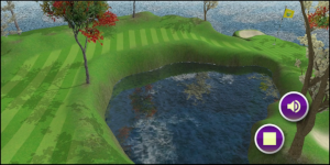 Hole 9 in-game view 3