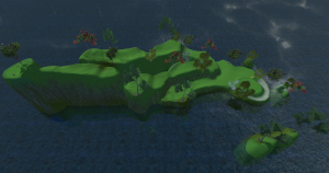 Hole 12 in-game view 1