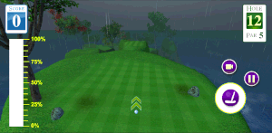 Hole 12 in-game view 3