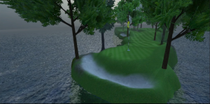 Hole 13 in-game view 3