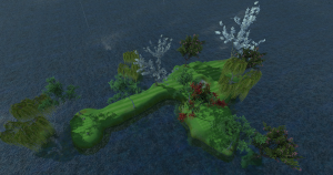 Hole 14 in-game view 1