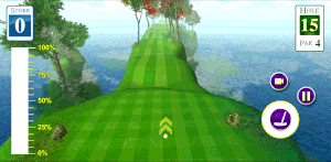 Hole 15 in-game view 2