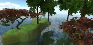 Hole 16 in-game view 3
