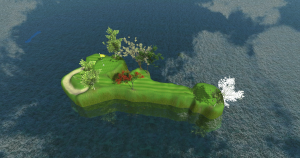 Hole 17 in-game view 1