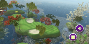 Hole 18 in-game view 3